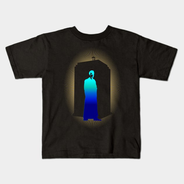 THE DOCTOR IS BLUE Kids T-Shirt by KARMADESIGNER T-SHIRT SHOP